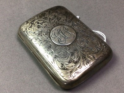 Lot 663 - SILVER CARD CASE