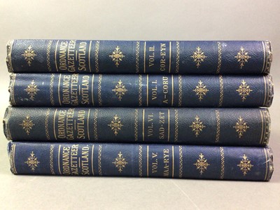 Lot 5 - COLLECTION OF ORDNANCE GAZETTEER OF SCOTLAND HARDBACK BOOKS