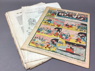 Lot 719 - GROUP OF WWI COMICS