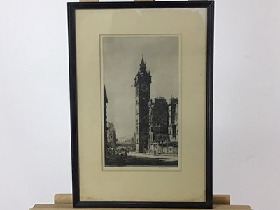 Lot 551 - GROUP OF PICTURES AND ETCHINGS