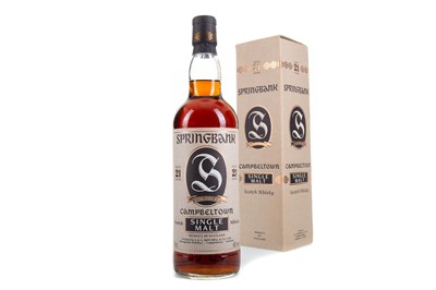 Lot 120 - SPRINGBANK 21 YEAR OLD 2000S