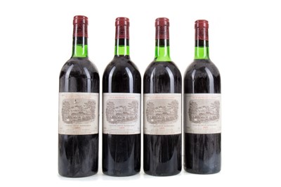 Lot 628 - 4 BOTTLES OF CHATEAU LAFITE ROTHSCHILD 1975 73CL