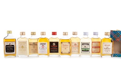 Lot 124 - 10 GORDON & MACPHAIL WHISKY MINIATURES