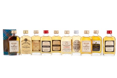 Lot 127 - 10 GORDON & MACPHAIL WHISKY MINIATURES