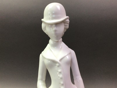 Lot 794 - SPODE FIGURE OF A FEMALE