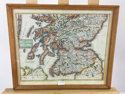 Lot 12 - JOHNSTON (ANDREW), TWO MAPS OF THE NORTH AND SOUTH PARTS OF SCOTLAND