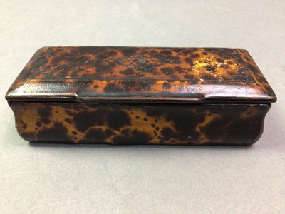 Lot 815 - COLLECTION OF SNUFF BOXES