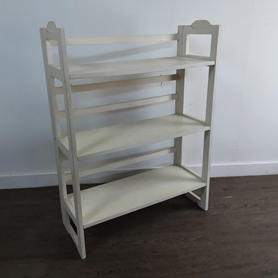 Lot 816 - EIGHT FOLDING DISPLAY SHELVES