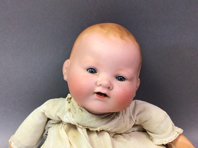 Lot 822 - ARMAND MARSEILLE, BISQUE HEADED BABY DOLL