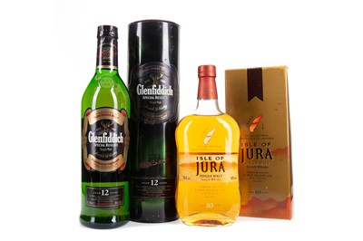 Lot 116 - GLENFIDDICH 12 YEAR OLD SPECIAL RESERVE AND JURA 10 YEAR OLD