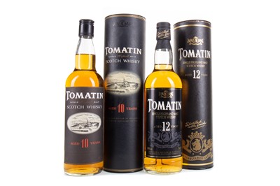 Lot 118 - TOMATIN 12 YEAR OLD AND 10 YEAR OLD