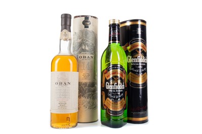 Lot 121 - OBAN 14 YEAR OLD AND GLENFIDDICH SPECIAL RESERVE