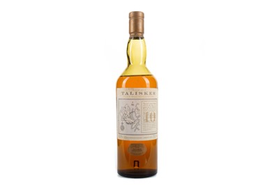 Lot 131 - TALISKER 10 YEAR OLD MAP LABEL