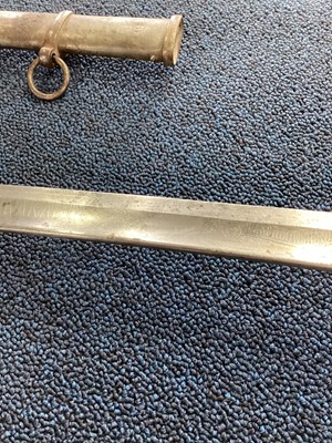 Lot 13 - IMPERIAL GERMAN M1852 CAVALRY OFFICER'S SWORD