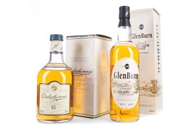 Lot 155 - DALWHINNIE 15 YEAR OLD AND GLEN BURN 10 YEAR OLD