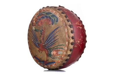 Lot 1128 - CHINESE DRUM