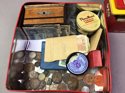 Lot 7 - COLLECTION OF COINS AND BANKNOTES