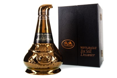 Lot 167 - WHYTE & MACKAY 12 YEAR OLD POT STILL DECANTER 75CL