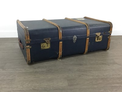 Lot 604 - TWO TRAVEL TRUNKS