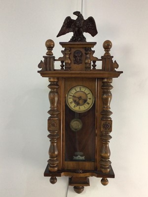 Lot 49 - CHAS. L. REIS & CO OF GLASGOW WALL CLOCK