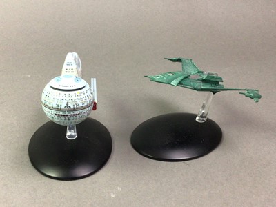 Lot 1048 - STAR TREK, COLLECTION OF DIE-CAST SCALE SHIP MODELS