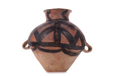 Lot 28 - CHINESE NEOLITHIC-TYPE POTTERY JAR (GUAN)