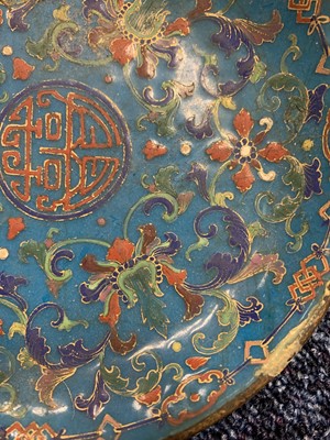 Lot 1138 - TWO CHINESE WHITE METAL MOUNTED POTS