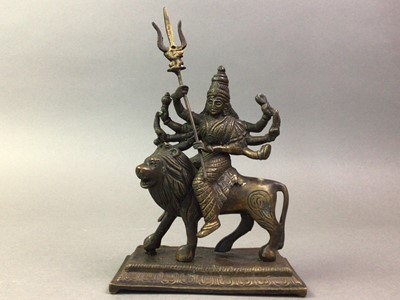 Lot 137 - INDIAN BRONZE OF SHIVA