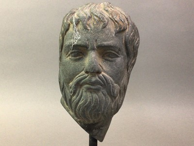 Lot 117 - CLASSICAL STYLE BUST OF A GENTLEMAN