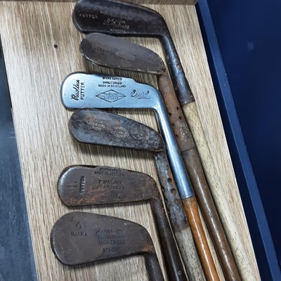 Lot 503 - LARGE GROUP OF VARIOUS GOLF CLUBS