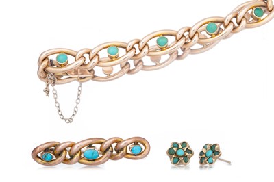 Lot 580 - COLLECTION OF TURQUOISE JEWELLERY