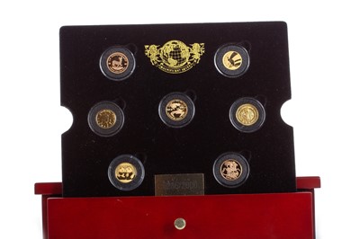 Lot 175 - THE MAGNIFICENT SEVEN GOLD COIN SET