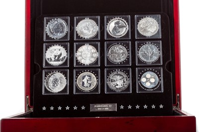 Lot 176 - FABULOUS TWELVE SILVER COIN COLLECTION