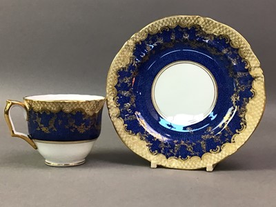 Lot 328 - STAFFORDSHIRE PART TEA SERVICE