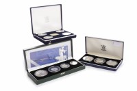 Lot 521 - 1994 THREE COIN SILVER PROOF COLLECTION...