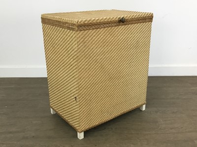 Lot 312 - THREE LLOYD LOOM LINEN BASKETS