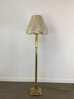 Lot 305 - BRASS STANDARD LAMP