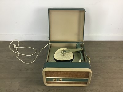 Lot 324 - PORTABLE RECORD PLAYER