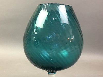 Lot 359 - COLLECTION OF COLOURED GLASS WARE