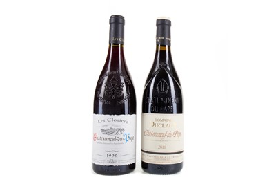 Lot 153 - 2 BOTTLES OF CHATEAUNEUF DU PAPE