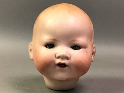 Lot 350 - ARMAND MARSEILLE BISQUE DOLL HEAD