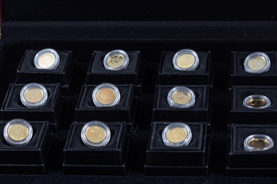 Lot 181 - FABULA AURUM, THE STORY OF GOLD COIN SET