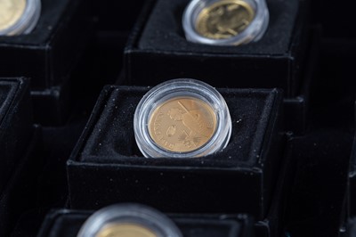 Lot 181 - FABULA AURUM, THE STORY OF GOLD COIN SET