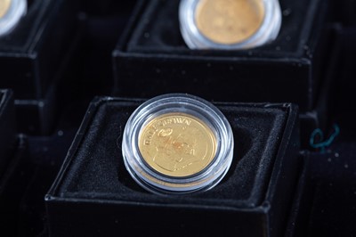 Lot 181 - FABULA AURUM, THE STORY OF GOLD COIN SET