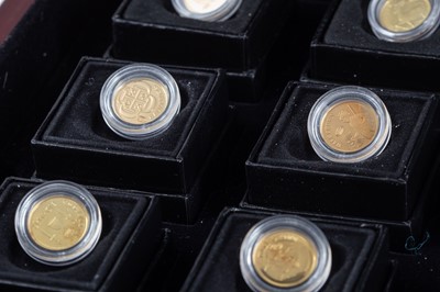 Lot 181 - FABULA AURUM, THE STORY OF GOLD COIN SET