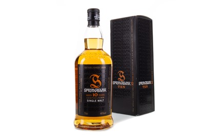 Lot 163 - SPRINGBANK 10 YEAR OLD