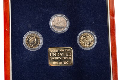 Lot 186 - THE QUEST FOR THE UNDATED TWENTY PENCE COIN SET