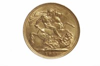 Lot 539 - GOLD SOVEREIGN DATED 1911