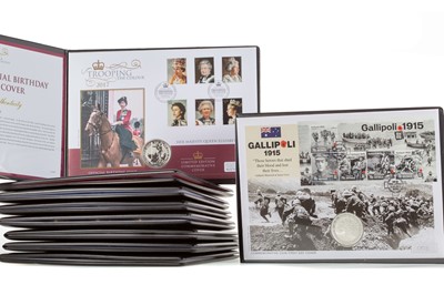 Lot 191 - COLLECTION OF COMMEMORATIVE COIN COVERS