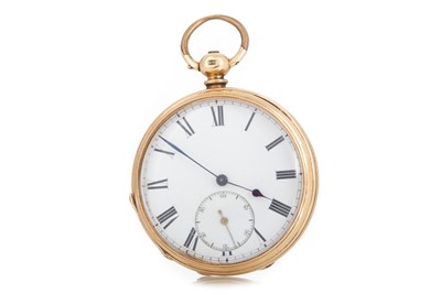 Lot 904 - OPEN FACE POCKET WATCH